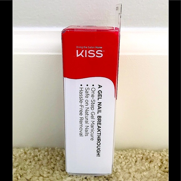 🆕🔥GEL NAILS BY IMPRESS BEAUTIFUL MATTE SEXY DEEP RED COLORED NO GLUE NEEDEDNWT - Picture 2 of 9